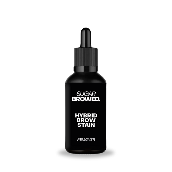 SUGAR BROWED Tint Color Remover – Gentle correction solution for Hybrid Brow Stain.