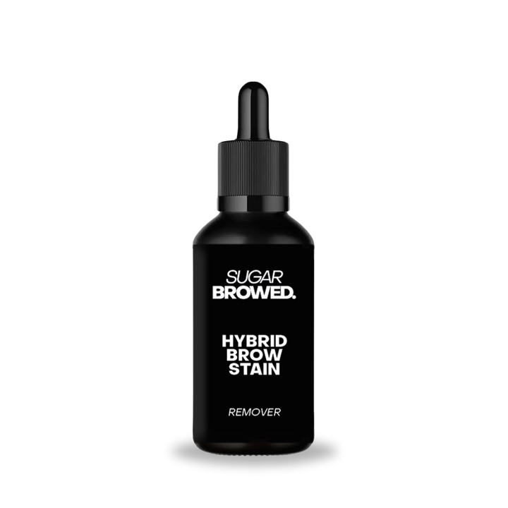 SUGAR BROWED Tint Color Remover – Gentle correction solution for Hybrid Brow Stain.